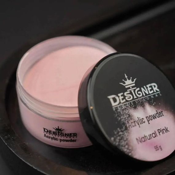 Акрилова пудра Designer Natural Pink 15гр | Зображення 1