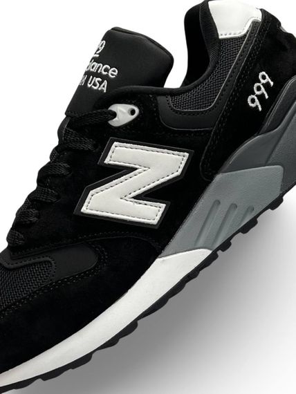 Кросівки чоловічі N2ew B2alance 999 Black White Gray , В'єтнам 46 29 | Зображення 7