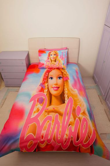 Дитяча постільна білизна Kayra Ranforse 160×220 Barbie Cute