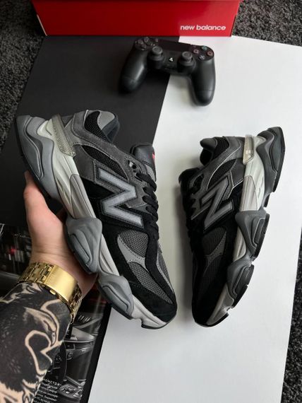 Чоловічі кросівки N-ew B-alanc-e 9060 Black Castlerock Gray , В'єтнам 43 | Зображення 7