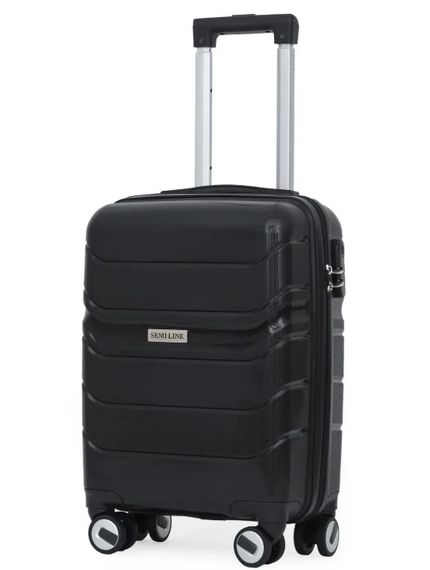 Валіза Semi Line 20" (S) Black (T5618-1) (DAS302317)