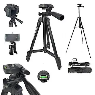 Штатив металлический универсальный для телефона и фотоаппарата Tripod 3120 портативный трипод 0,35-1.02м | Зображення 2