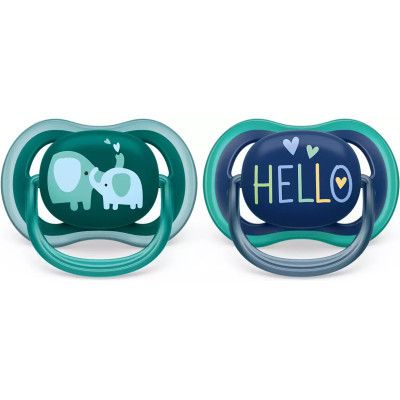 Пустышка Philips AVENT Ultra Air, 18+ міс. 2 шт (SCF349/18)