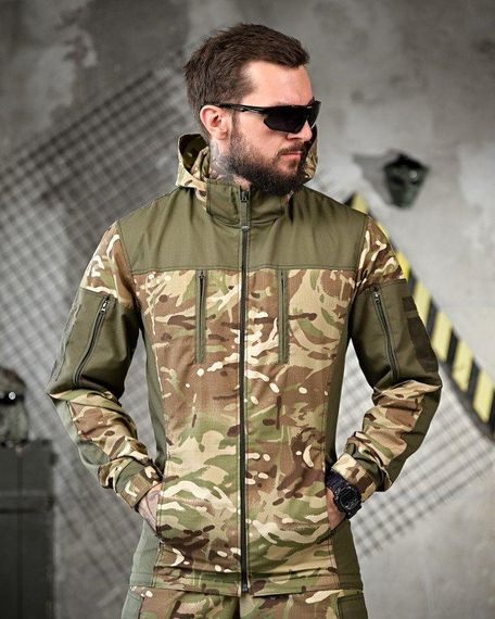 Тактичний костюм горка олива + термо в подарунок ПП7858 | Зображення 4