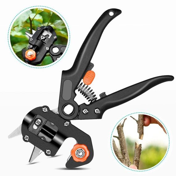 Професійний щеплювальний секатор Titan Professional Grafting Tool для обрізання та щеплення дерев TJ-52 | Зображення 3