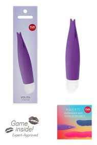 Вибратор для клитора Fun Factory Volita силиконовый, фиолетовый Sex Aura