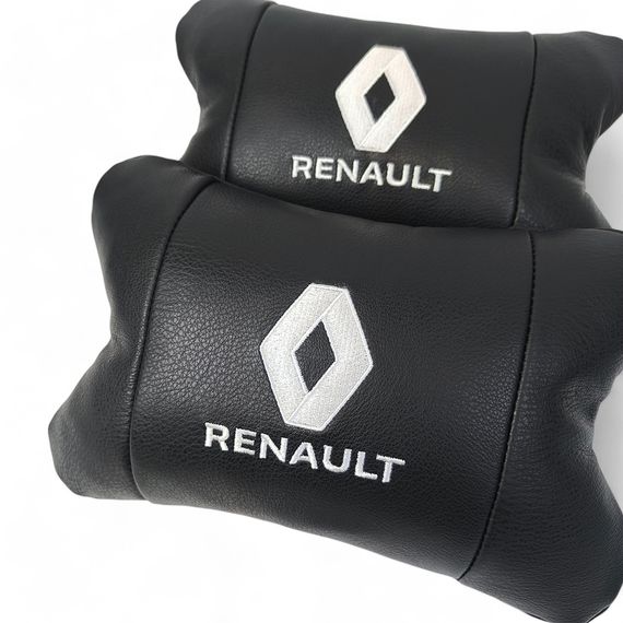 Подушка з логотипом бренду Renault, Подарунок водієві, Подушка для голови в авто, Дорожні подушки IH-78 | Зображення 9