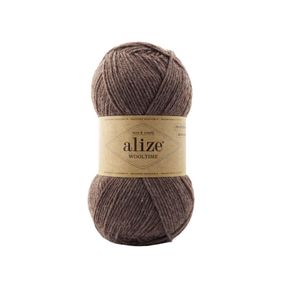 Alize Wooltime, коричневый меланж 240