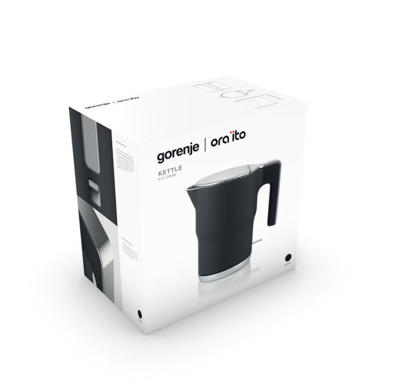 Электрочайник Gorenje K15ORAB черный (K15ORAB) | Зображення 3