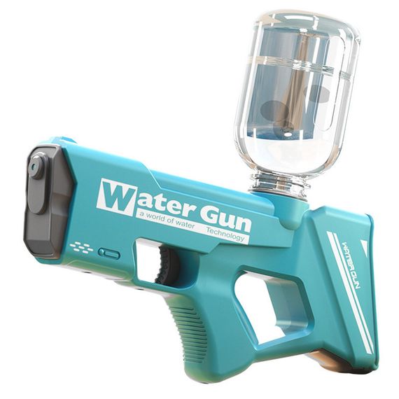 Водяний пістолет Water Gun 8001 (200ml) (3xAA не входят у комплект) Light Blue