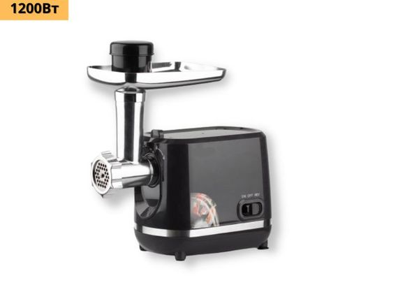 Мясорубка бытовая электрическая с функцией реверса XPRO R3395 1200 Вт серая (41314-3395_1318) | Зображення 1