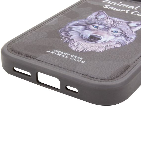 TPU+PC чохол Animal Club для Apple iPhone 17 Pro Max (6.9") Titanium Gray | Зображення 4