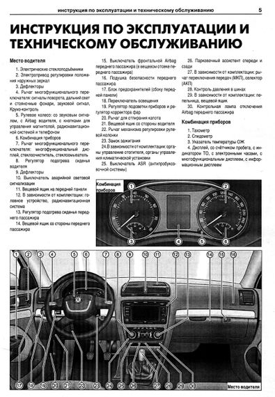 Skoda Octavia. Посібник з ремонту й експлуатації. Книга | Зображення 6