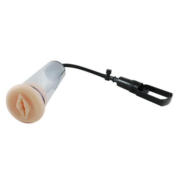 Вакуумная помпа с ручным насосом Men Powerup Black sexstyle | Зображення 11