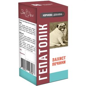 Витамины для собак и котов при заболеваниях печени ЗооХелс Гепатолік, 100 мл