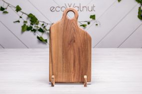 Кухонная досточка ореховая для нарезки «Скос» M