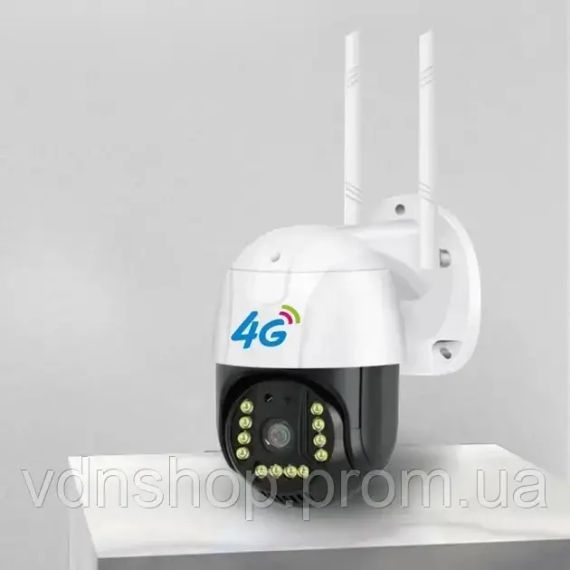 Камера зовнішнього відеоспостереження 4G Sim V380 PRO Вулична відеокамера IP 66 з нічною зйомкою | Зображення 3