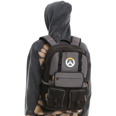 Рюкзак школьный Jinx Overwatch MVP Laptop Backpack Black/Grey (JINX-7502) | Зображення 2