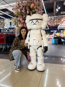 Kaws Star Wars Stormtrooper White велика колекційна статуетка фігурка 140 см білий kw007