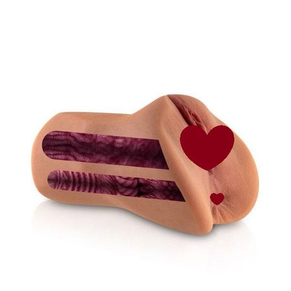 Ультрареалістичний мастурбатор Toi et moi – Lou, два канали (вагіна та анус), відкрита вагіна sexstyle