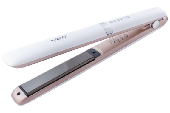 Випрямляч для волосся VGR V-519C BLACK, керамічне покриття, 100-230 °C, LED display, 70 W (46265-V-519S BLACK_389) | Зображення 2