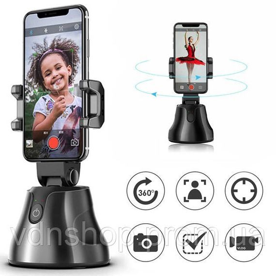 Смарт тримач смартфона Apai SMART 360 ° з датчиком відстеження руху розумний штатив для блогерів QV-34 | Зображення 5