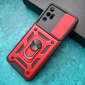 Чохол Defender з захистом камери для Tecno Pova 3 колір Червоний