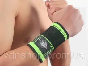 Эластичный фиксатор запястья (напульсник) бандаж запястья регулируемый