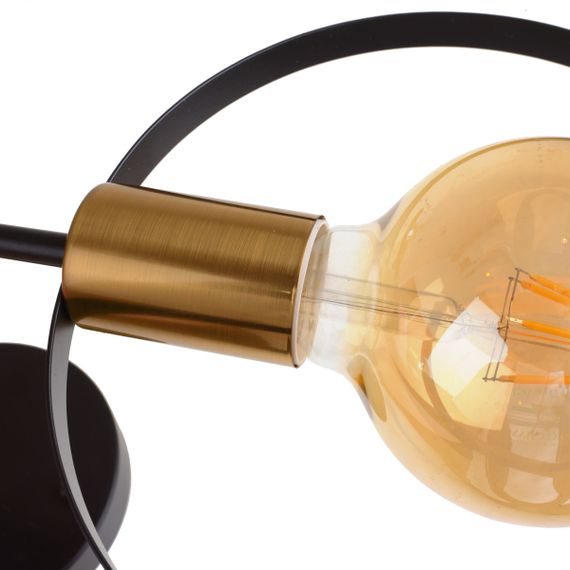 Люстра лофт потолочная в спальню Е27 60W BK (BL-789S/3) | Зображення 4