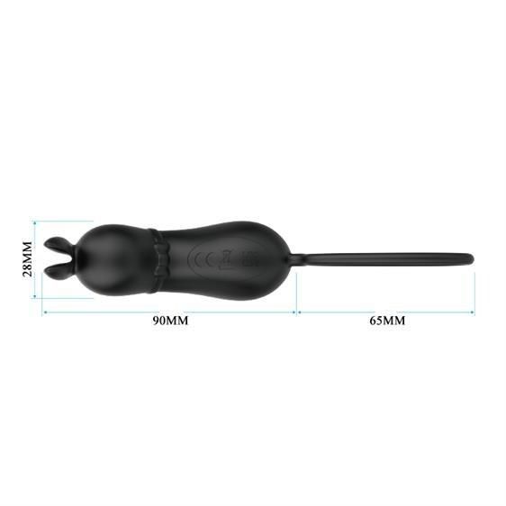 Вібростимулятор - Pretty Love Rosalie Vibro Stimulator Black Sex Aura | Зображення 4