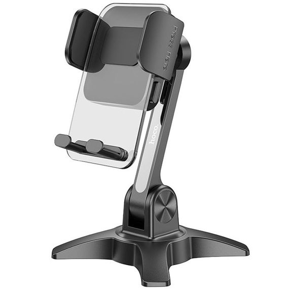 Держатель для телефона Hoco HD3 Joy push-type Space Black | Зображення 1
