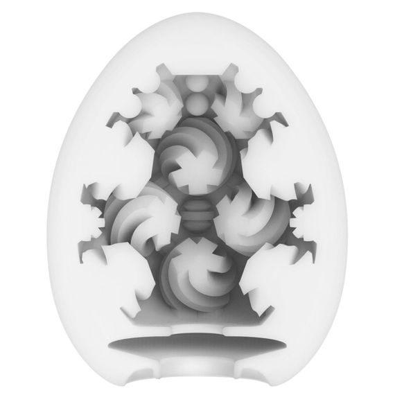 Мастурбатор-яйце Tenga Egg Curl з рельєфом із шишечок Sex Aura | Зображення 1