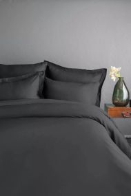 Комплект постільної білизни Issimo Simply Satin 200х220 см  Fume