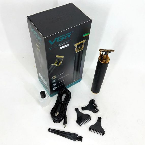 Електромашинка для стрижки VGR V-179, Электрическая машинка для стрижки мощная Триммер висков WP-82 | Зображення 2