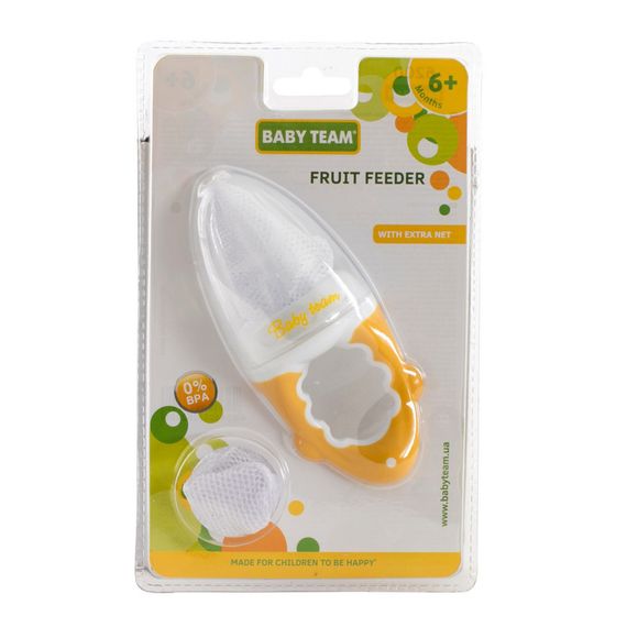 Ниблер для прикорма младенцев Фрут Фидер 6200_жовтий, сеточка | Зображення 2