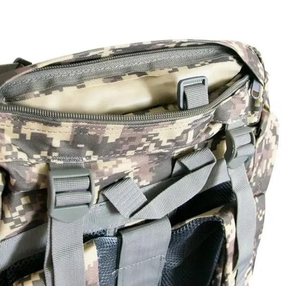 Армійський рюкзак A21 Pixel 70L із системою MOLLE ∙ Тактичний рюкзак A21 Pixel 70L | Зображення 5