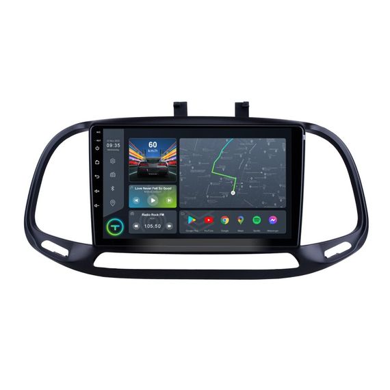 Штатна магнітола Torssen Fiat Doblo 15+ FL9 4+64Gb 4G Carplay DSP | Зображення 1