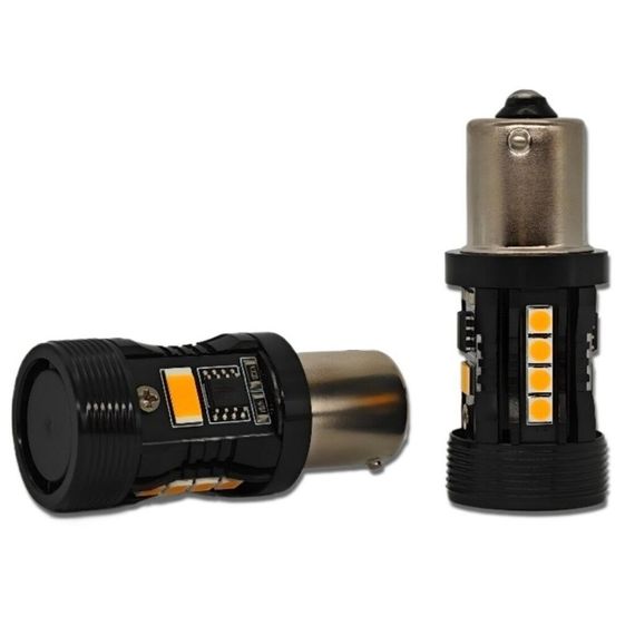 Комплект світлодіодних ламп StarLight LED SL-CB7 CANBUS PY21W BAU15S AMBER 12V | Зображення 1
