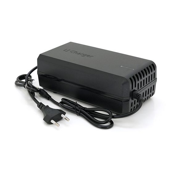 Зарядний пристрій Jinyi для акумуляторів LiFePo4 72V(87,6V),24S,4A,штекер 5.5*2.5,з індикацією,BOX | Зображення 1