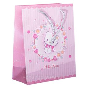 Набор подарочных пакетов из бумаги 12 (шт) Hello Kitty 19×9.5×24.5 (см) Розовый HP-10359-11P