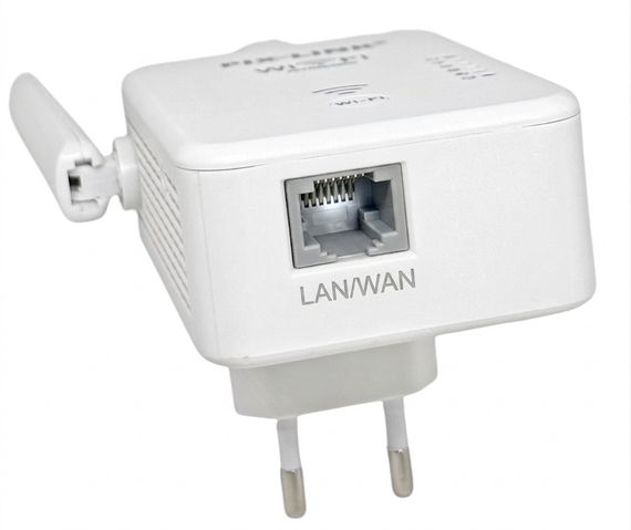Репитер WiFi Pix Link 2.4GHz усилитель сигнала вай фай ретранслятор расширитель интернета 300 Мбит 4 антенны точка доступа WPS | Зображення 3