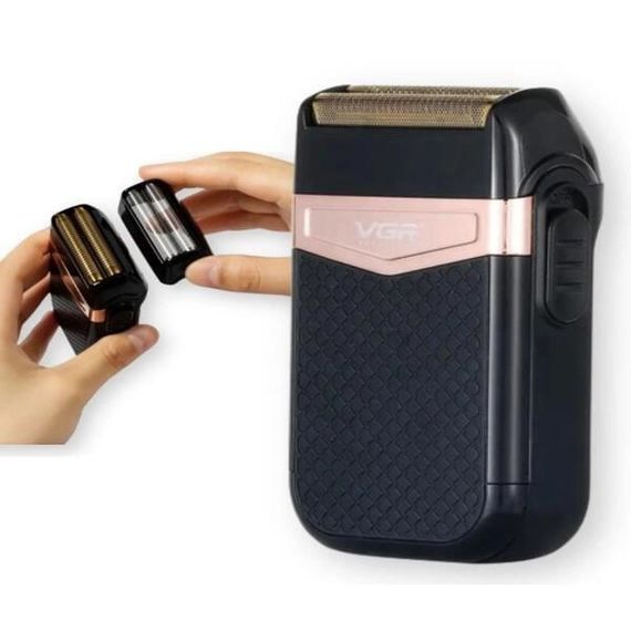 Електробритва VGR V-331, шейвер бритва тример для стрижки вусів та бороди професійна чоловіча бритва | Зображення 8