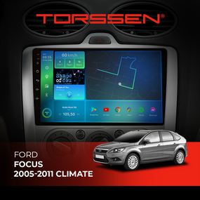Штатна магнітола Torssen Ford Focus 05-11 climate NF9 Carplay