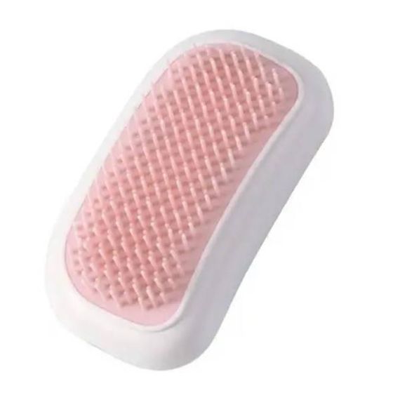 Расческа массажная для волос Hair Brush Розовая