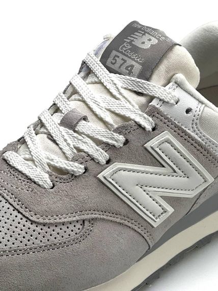 Женские кроссовки 574 Grey White Lime | Зображення 4