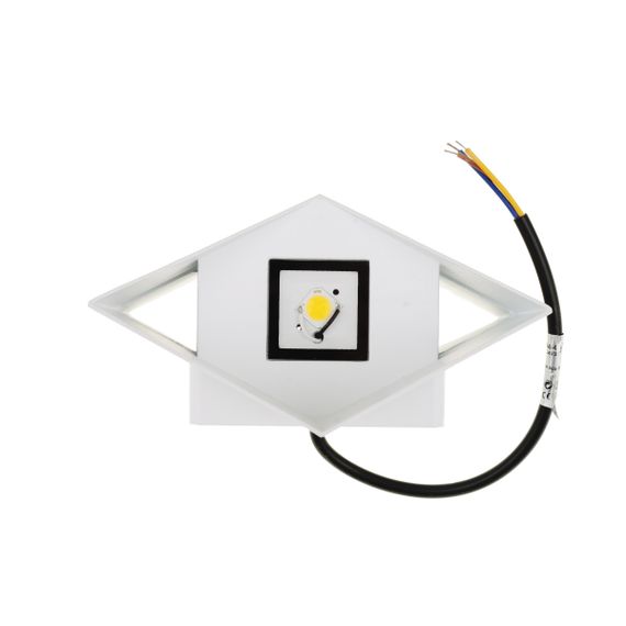 Уличный светильник AL-600/2х5W NW LED IP54 WH | Зображення 4