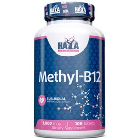 Вітамін Б12 Haya Labs Methyl B-12 1000 mcg 100 Tabs
