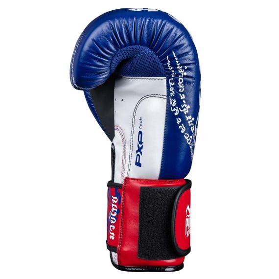 Боксерські рукавиці Phantom Muay Thai Blue 12 унцій (бинти в подарунок) | Зображення 4