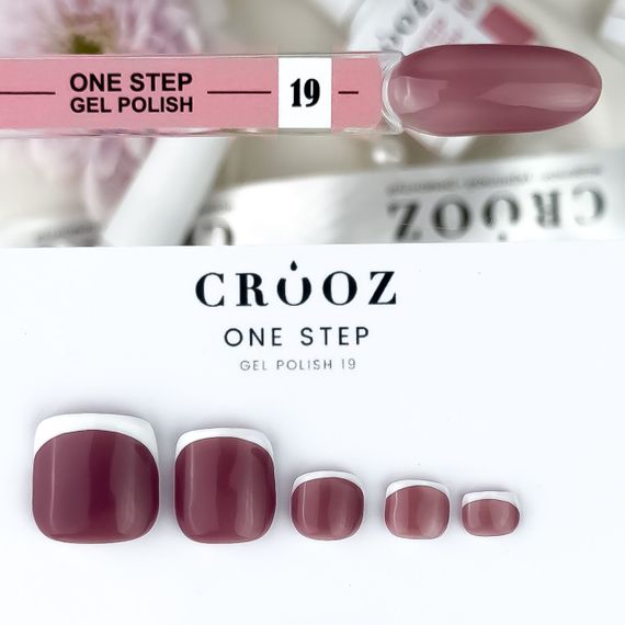 Однофазний гель лак Crooz One Step Gel Polish №19  8мл