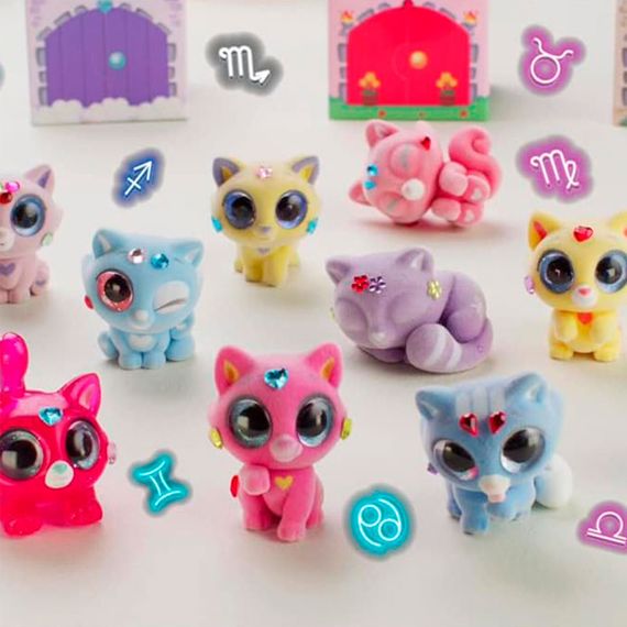 Колекційна фігурка-сюрприз You You Кошенята Сузір'я зодіаку #sbabam 66/CN22 з паперовим будиночком | Зображення 3